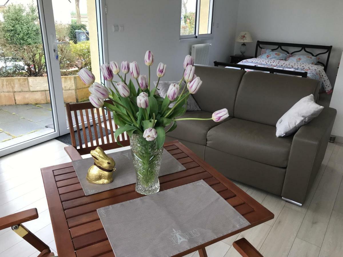 Studio Prestige Cote De Nacre En Normandie Apartment Mathieu Ngoại thất bức ảnh